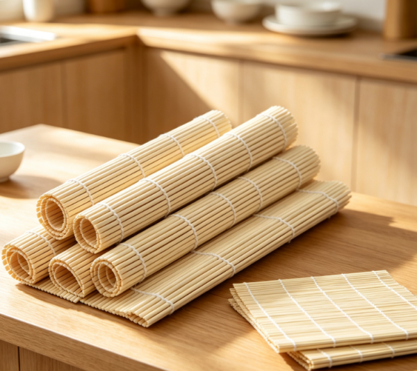 2-Piece Bamboo Sushi Mat Set (Assorted Sizes)
